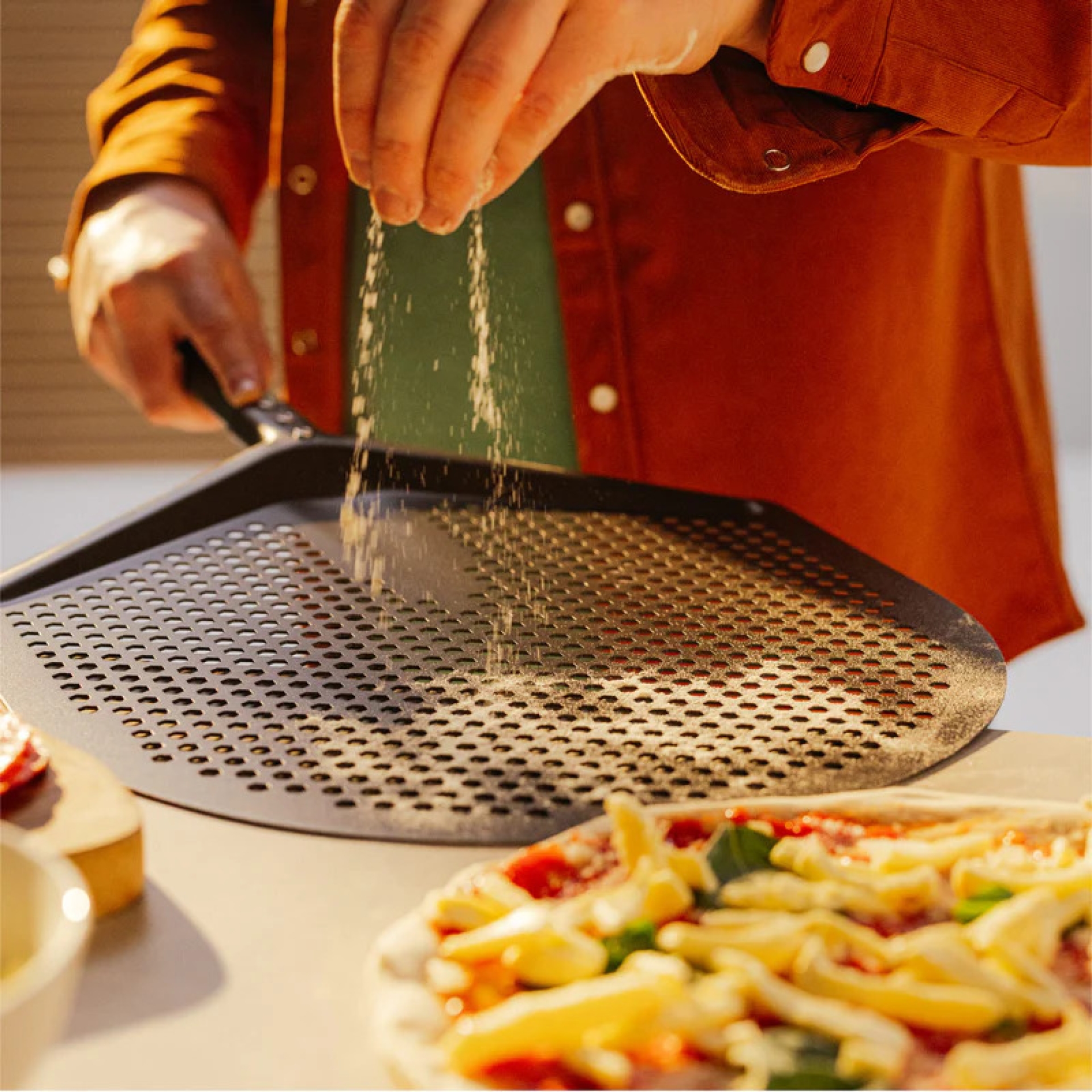 Gozney Pizzaschaufel perforiert